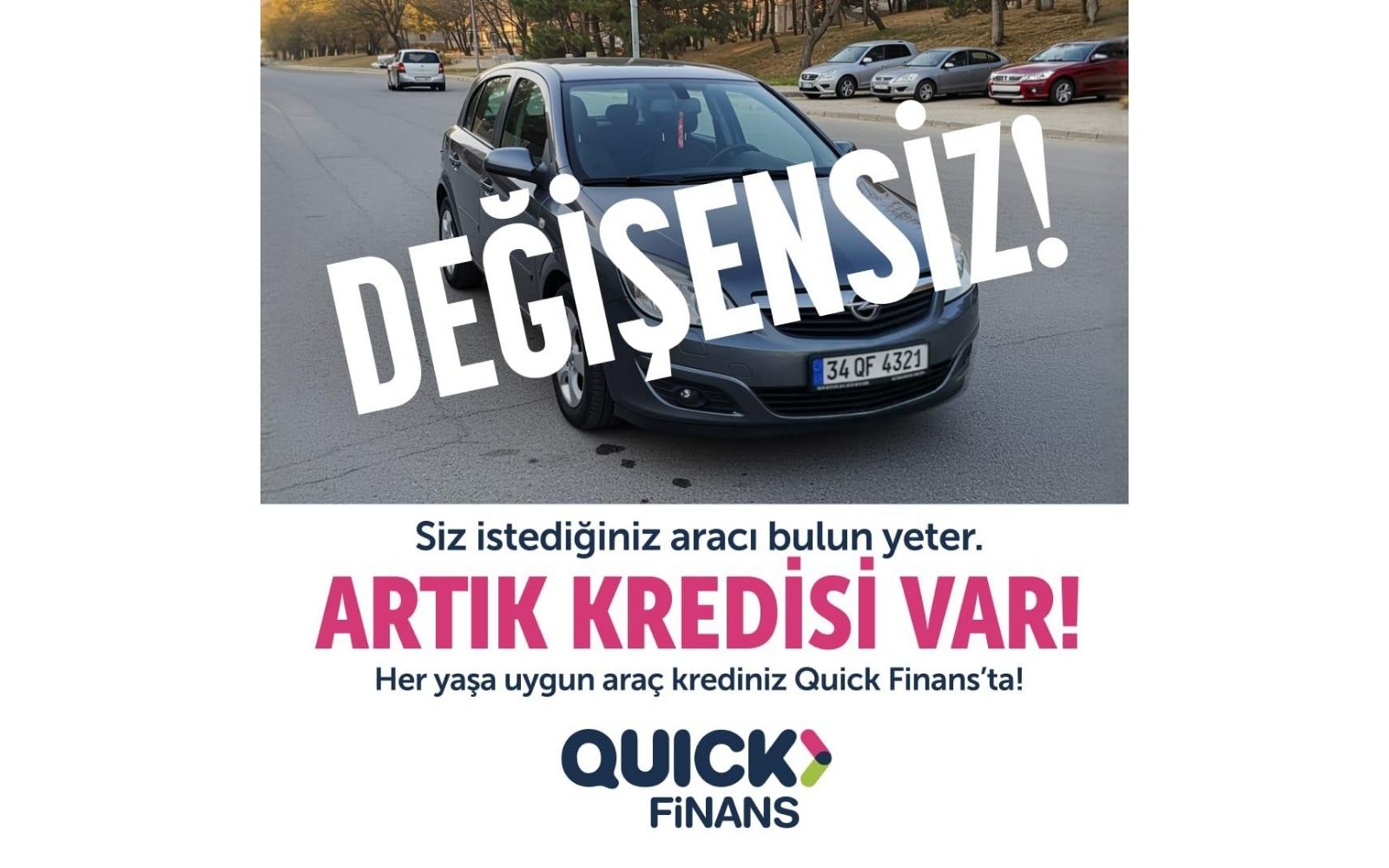Quick Finans’tan 2. El Oto Pazarında 15 Yaş Devrimi