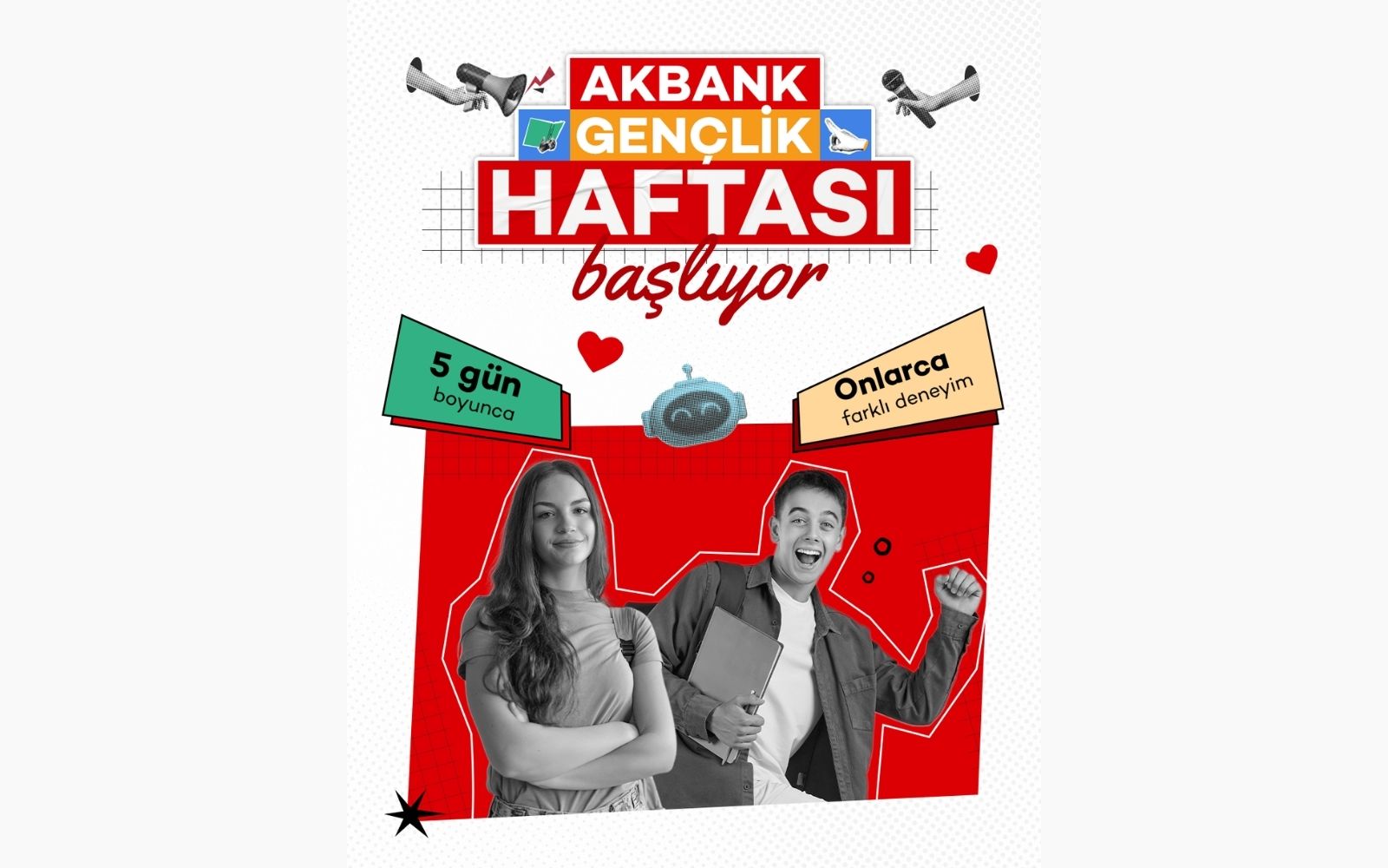 Akbank Gençlik Haftası 11 Mayısta Başlıyor