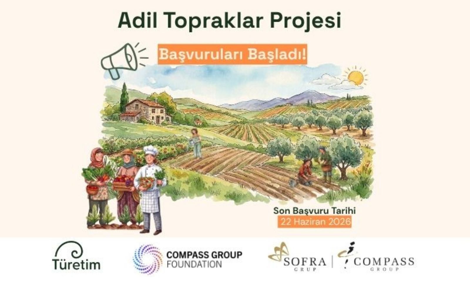 Kadın Üreticilere Özel Adil Topraklar Projesi