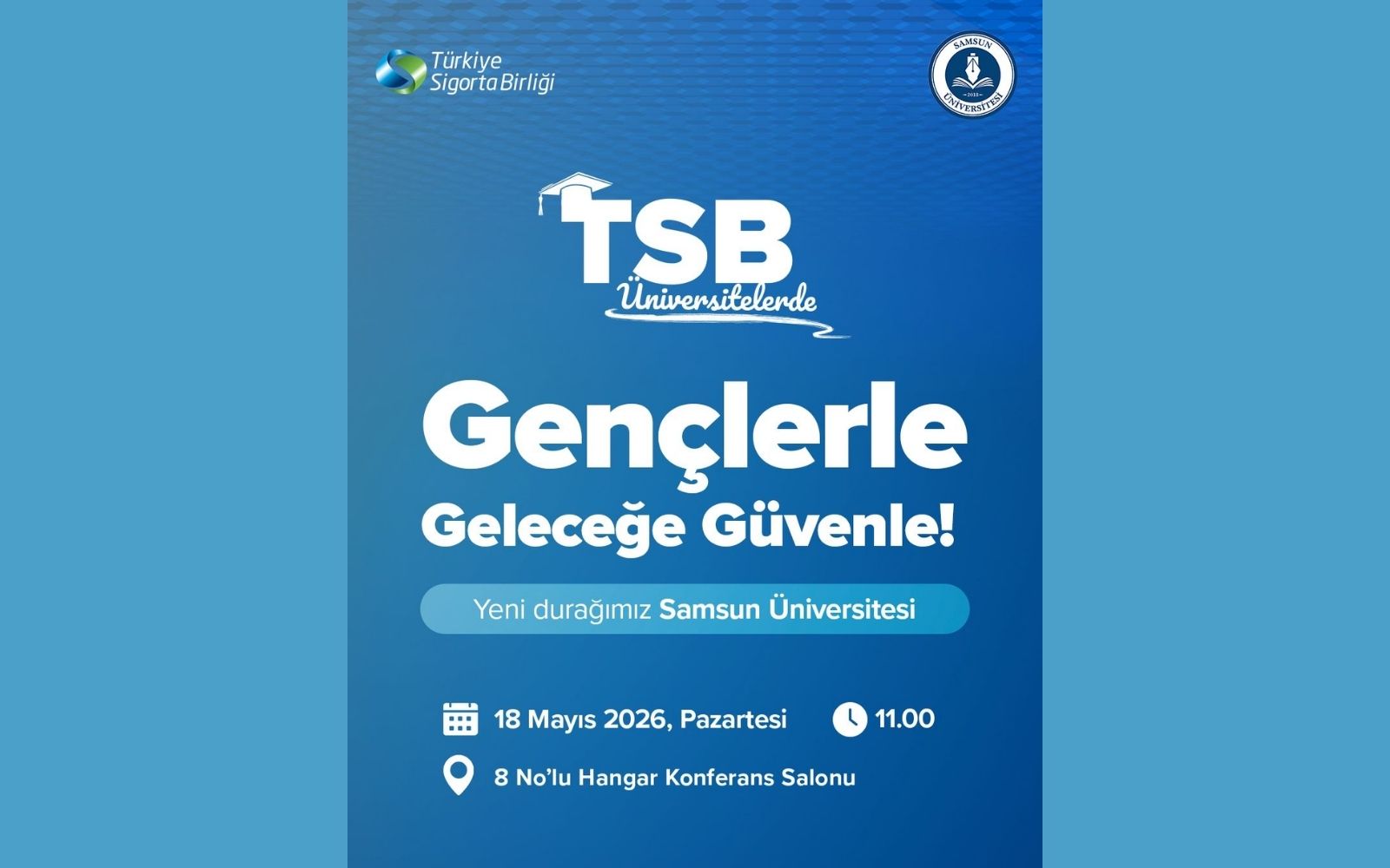 TSB Üst Yönetimi Gençlerle Samsunda Buluşuyor