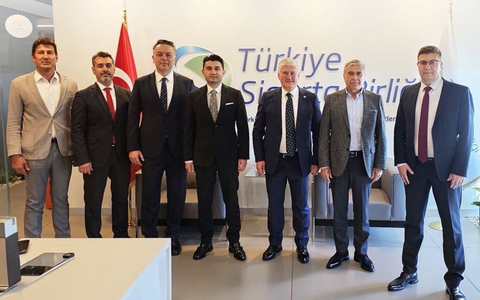 Doğa Sigorta Heyetinden Ahmet Yaşar’a Ziyaret