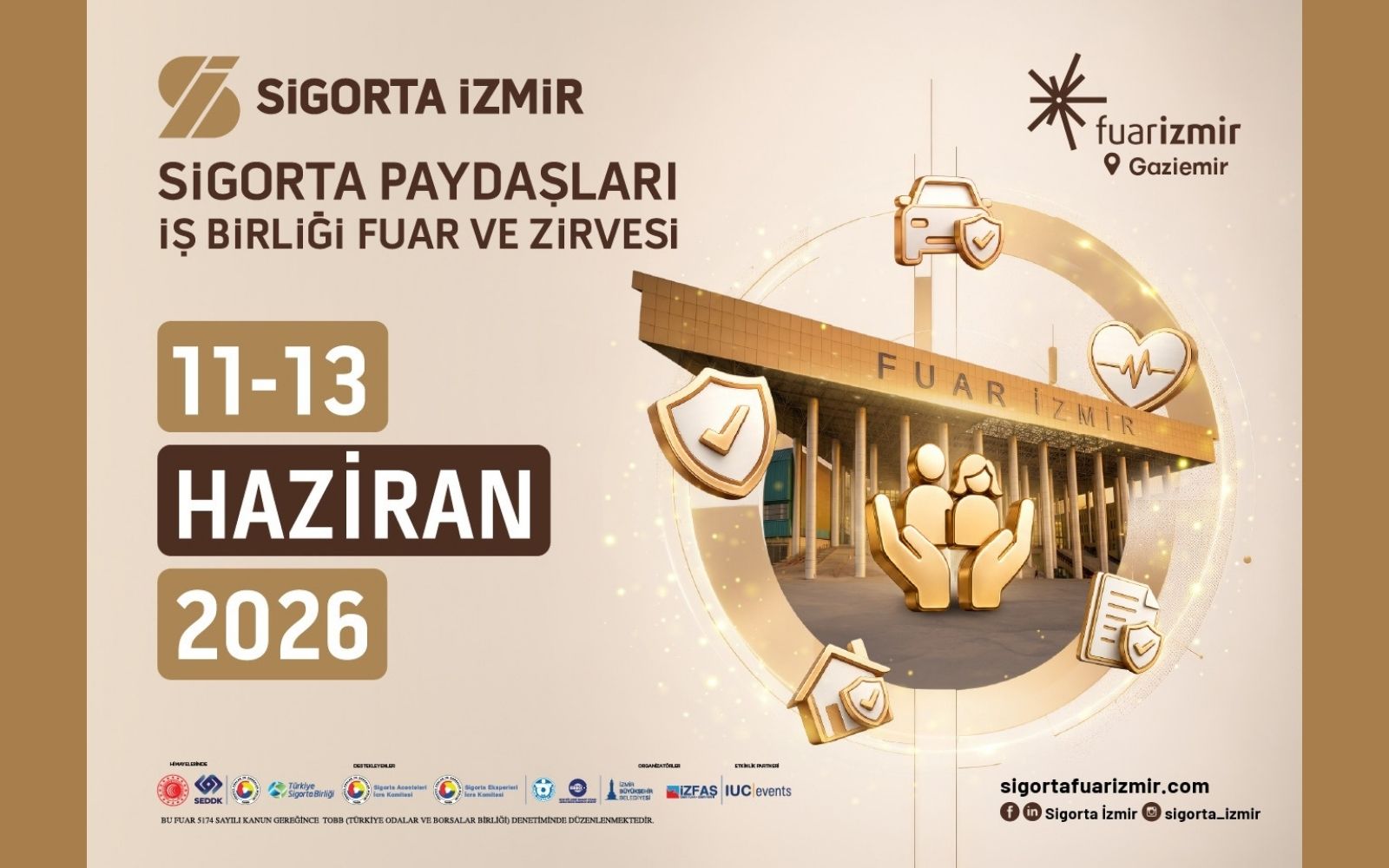 Sigorta İzmir Fuar Ve Zirvesi Başlıyor