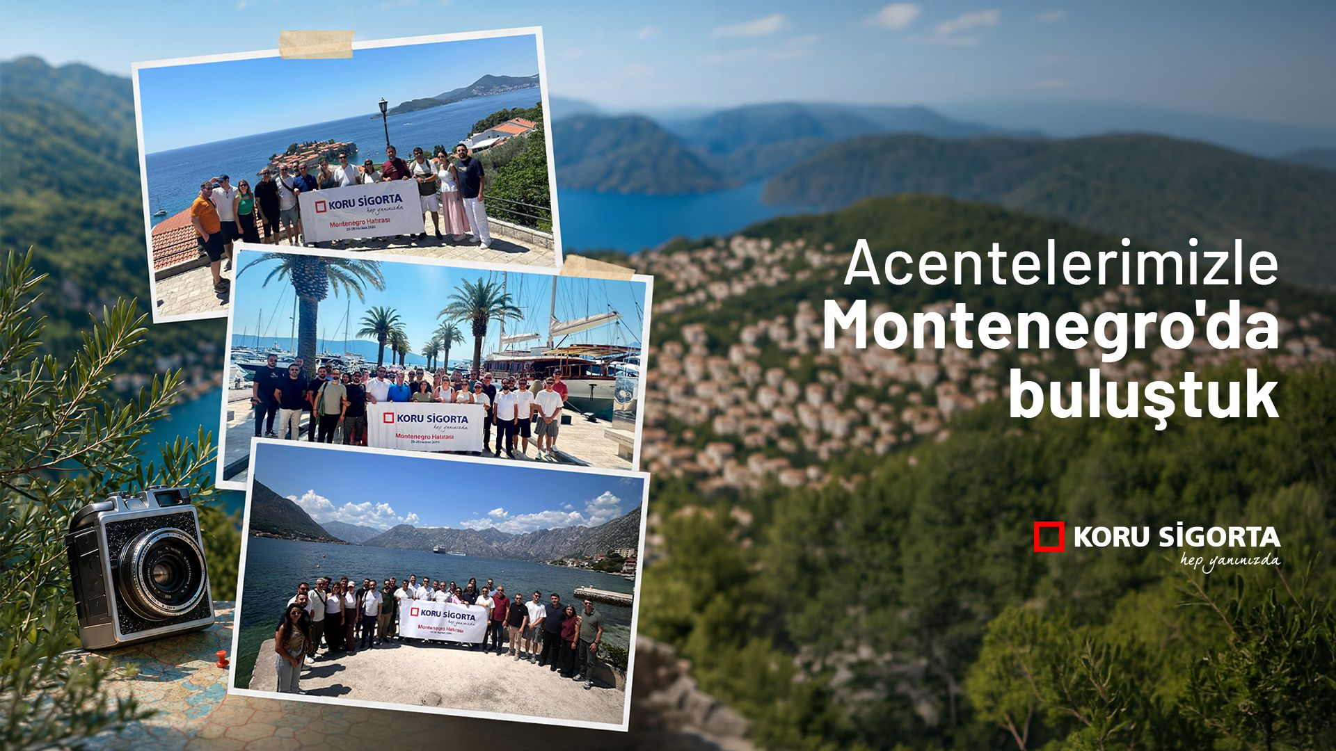 Koru Sigorta Acenteleriyle Montenegro’da Buluştu