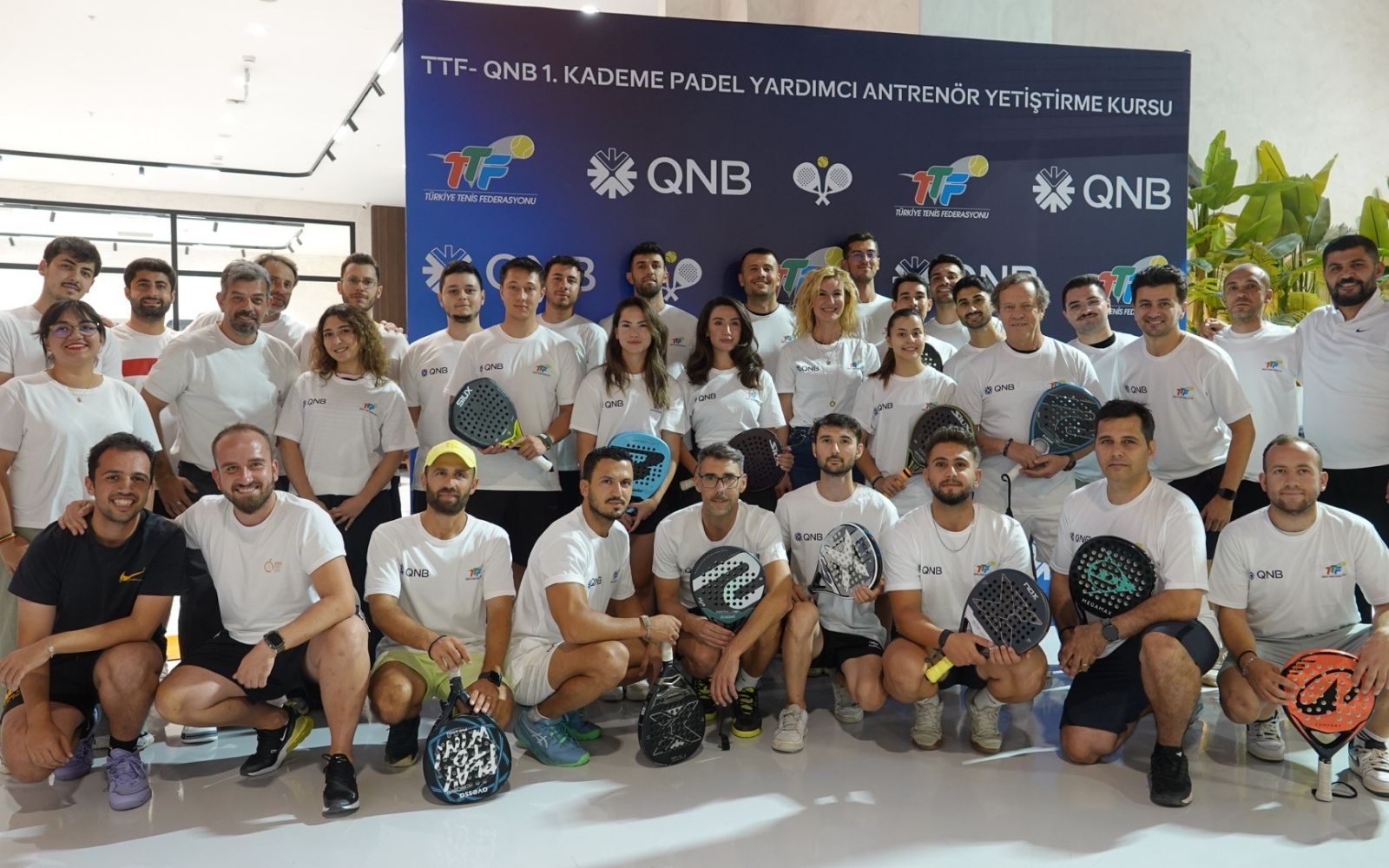 QNB Türkiye Ve TTF’den Padel Hamlesi
