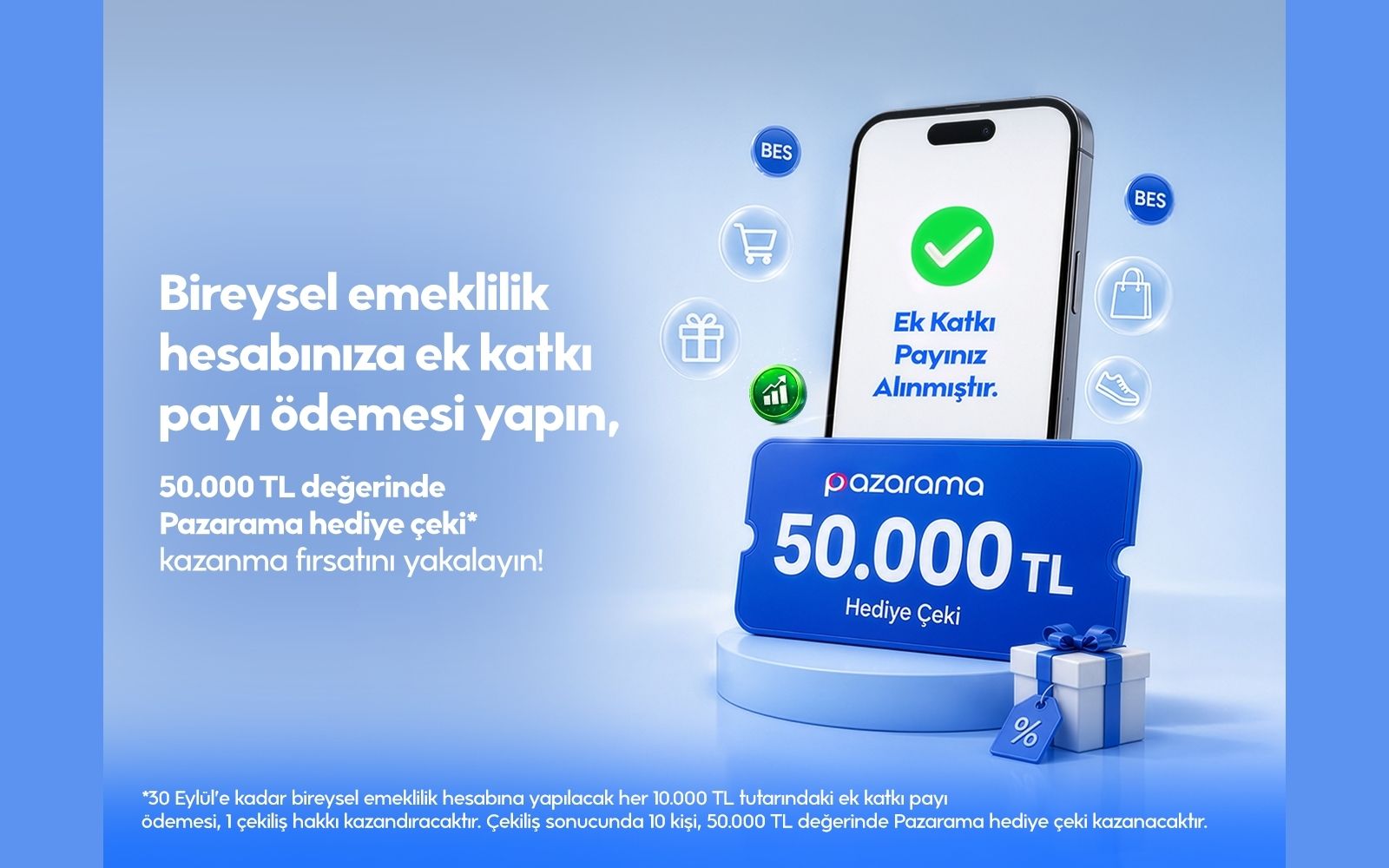 Anadolu Hayat Emeklilik’ten Hediye Çeki Kampanyası