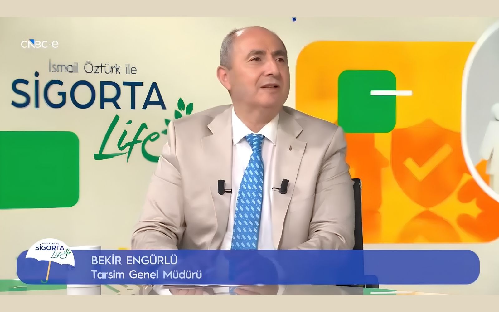 Bekir Engürülü, Sigorta Life Konuğu Oldu
