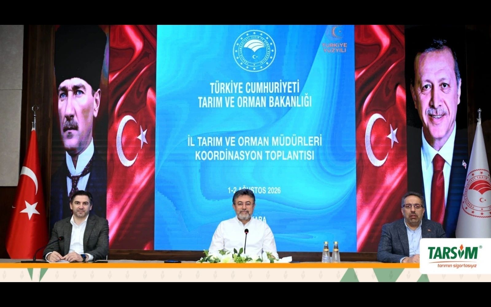 Tarım Ve Orman Bakanlığı Tarım Sigortalarını Değerlendirdi