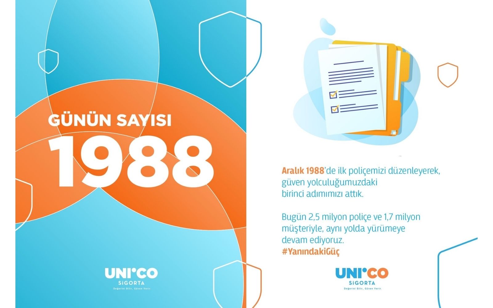 Unico Sigorta İki Buçuk Milyon Poliçede