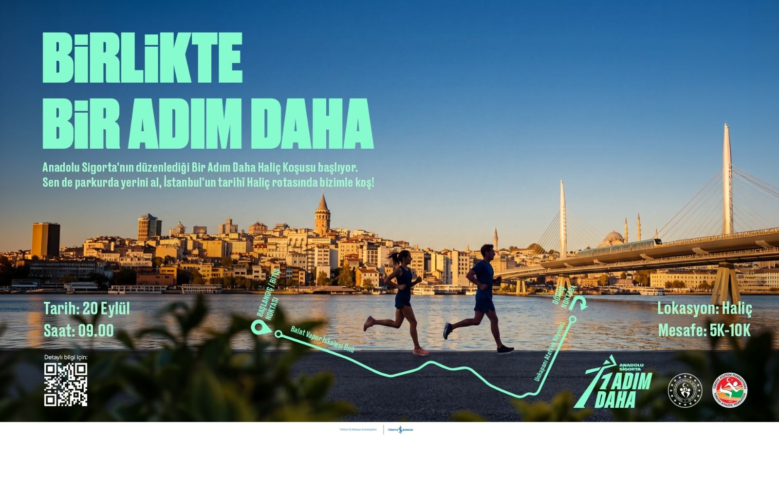 Anadolu Sigorta Bir Adım Daha Koşusu Haliç’te Gerçekleşecek
