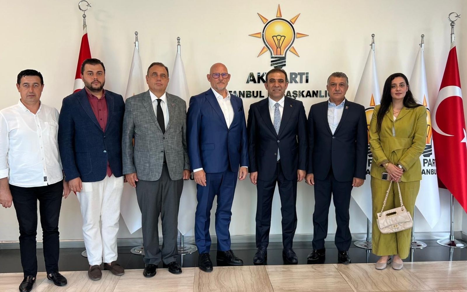 Reinhard Paul AK Parti İstanbul İl Başkanlığını Ziyaret Etti