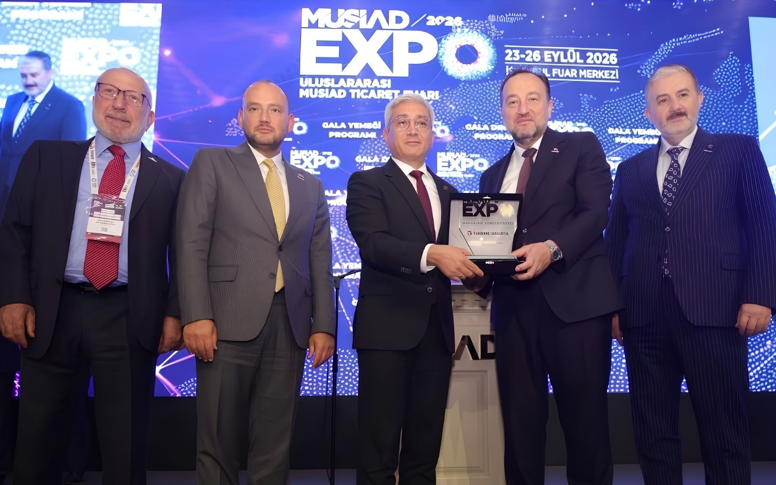 Türkiye Sigorta’ya MÜSİAD EXPO 2026’da Teşekkür Plaketi