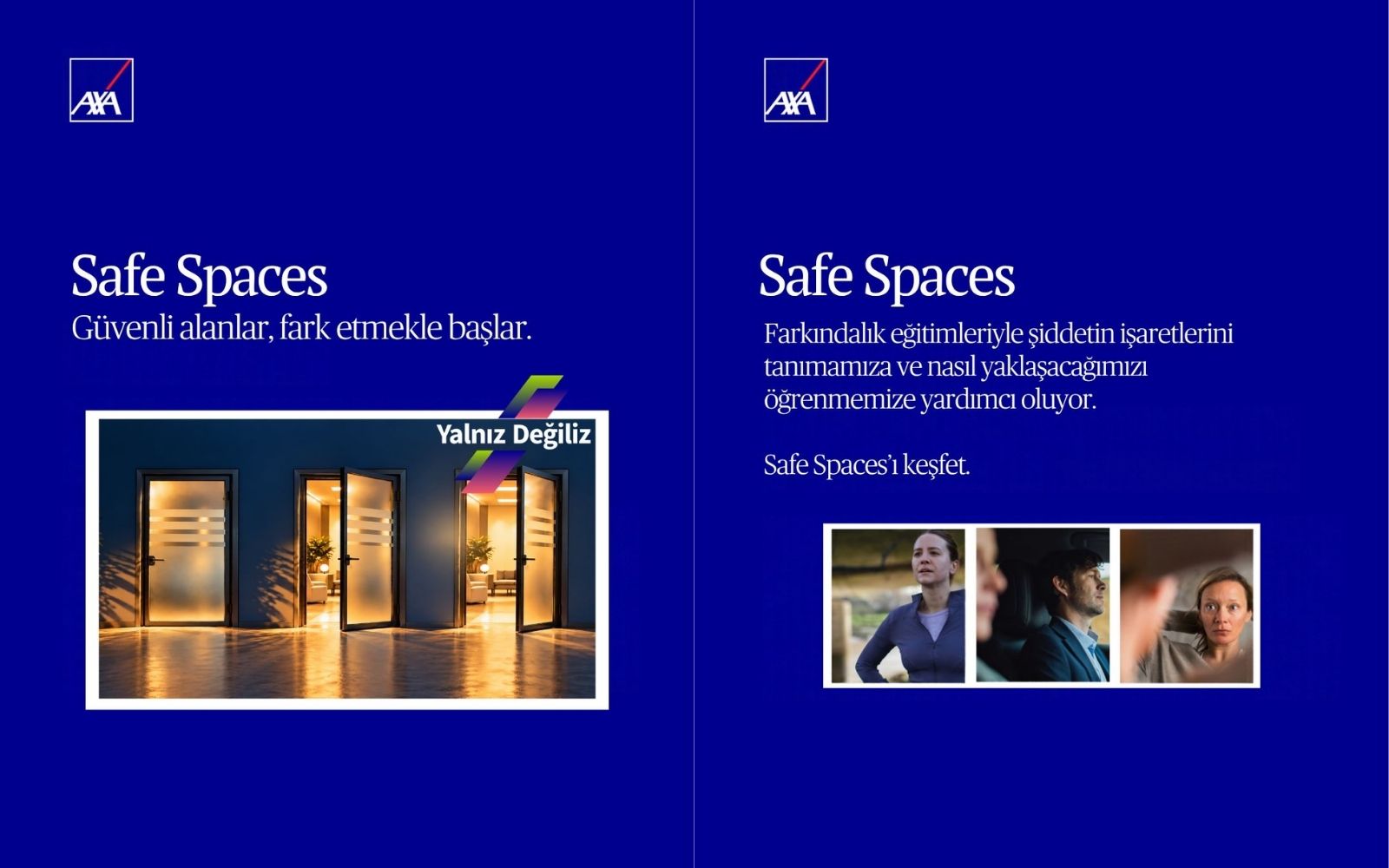 AXA Türkiye Safe Spaces Eğitim Platformunu Açtı
