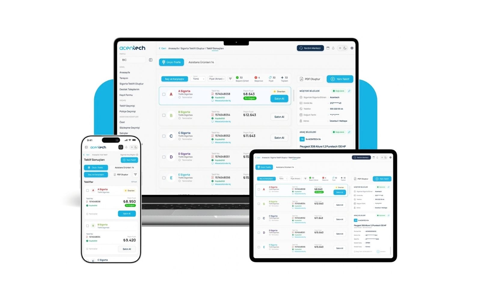 Acentech’ten Yeni Nesil Sigorta Acenteliği Çözümü