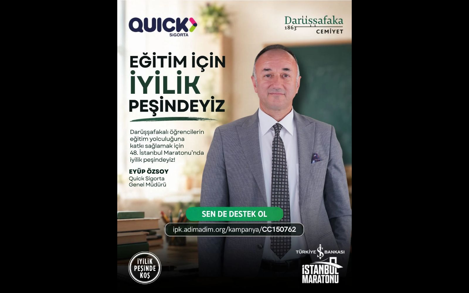 Eyüp Özsoy İstanbul Maratonu’nda Koşacak