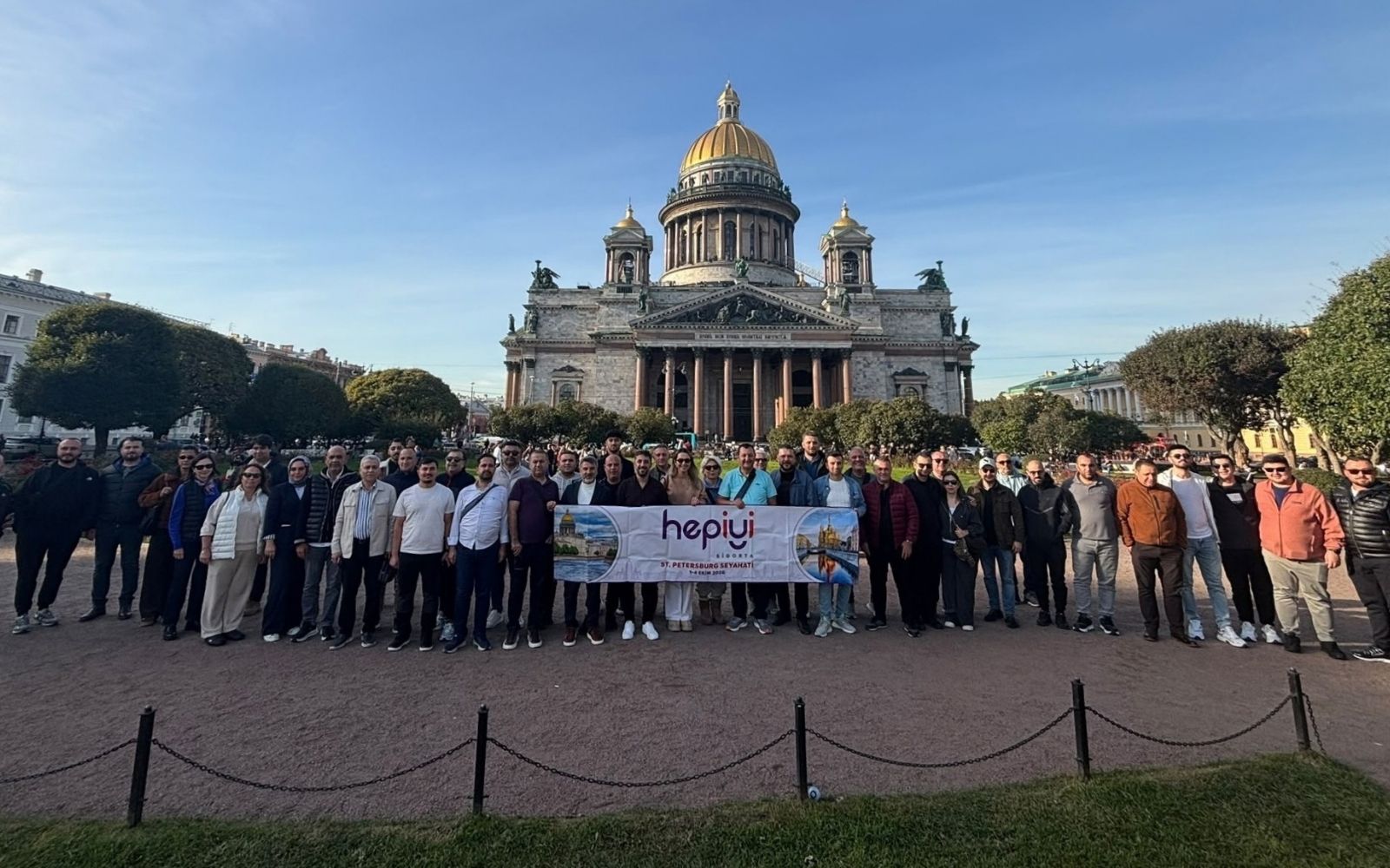 Hepiyi Sigorta, 60 Acentesini St. Petersburg Seyahatiyle Ödüllendirdi