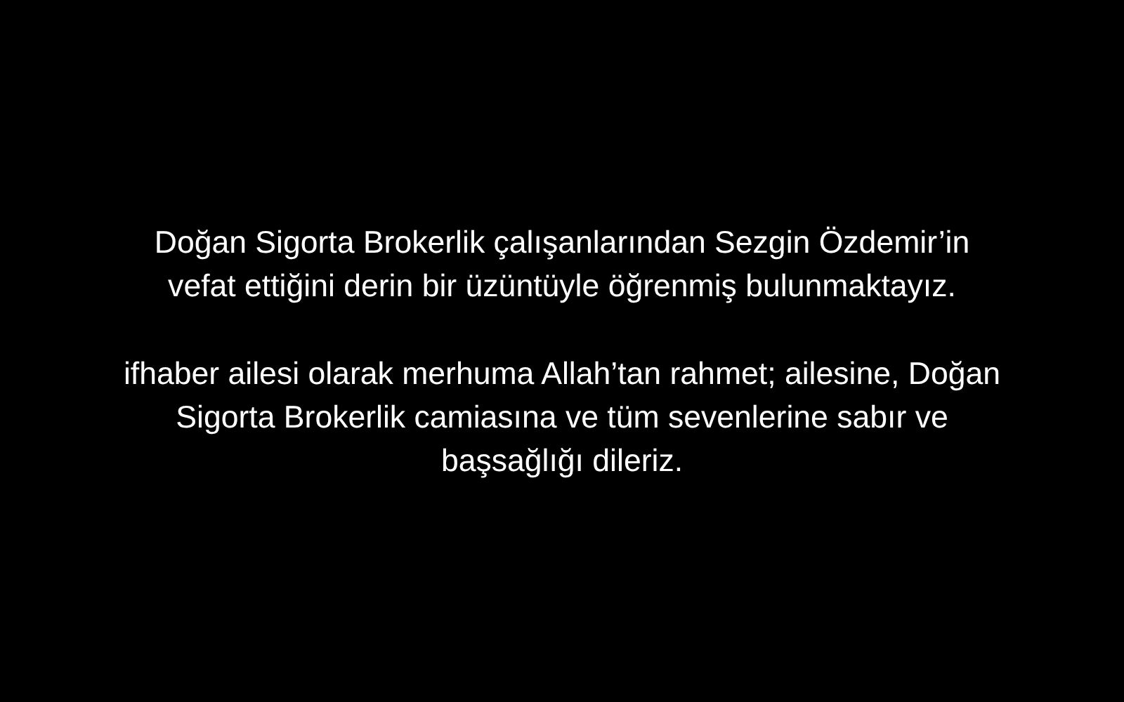 Sezgin Özdemir Son Yolculuğuna Uğurlanıyor