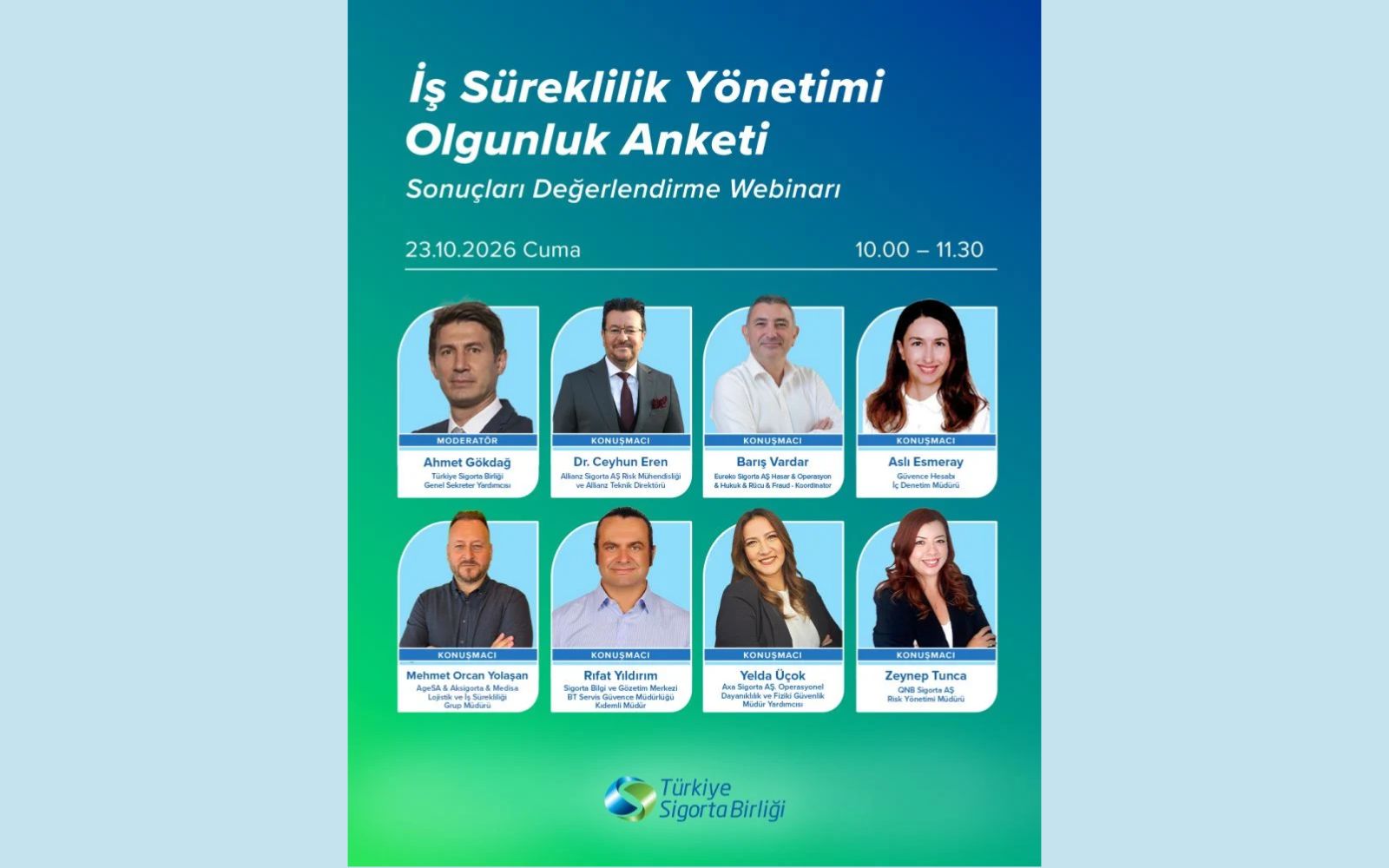 TSB, “İş Süreklilik Yönetimi Olgunluk Anketi” Sonuçlarını Duyuruyor