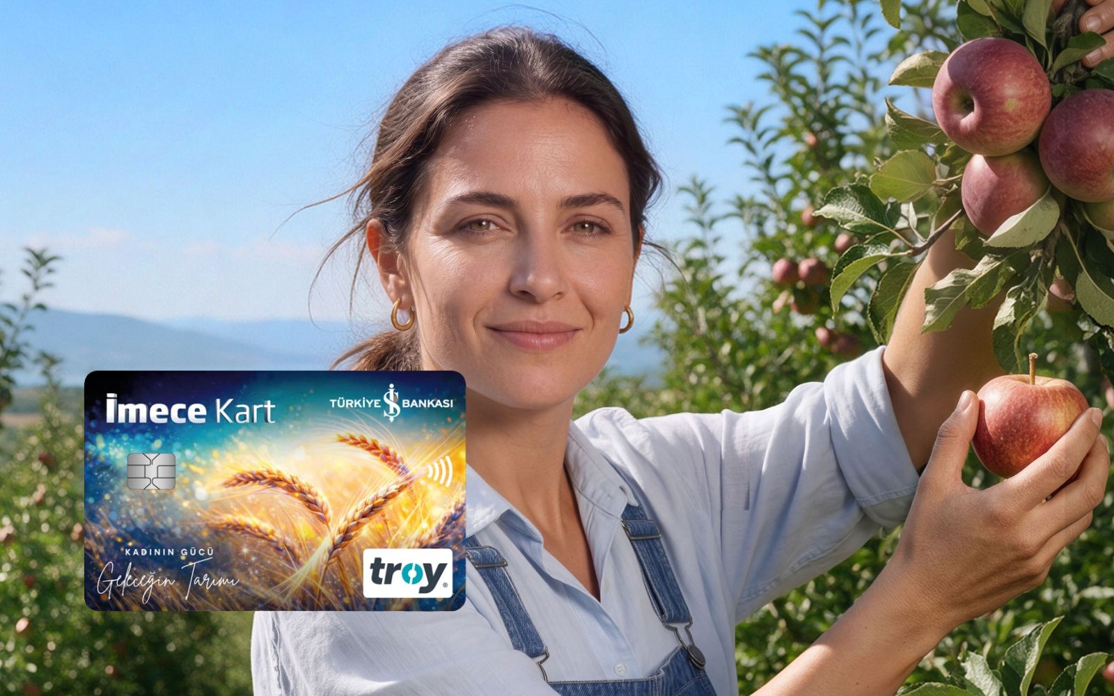 Türkiye İş Bankası’ndan Çiftçi Kadın İmece Kart